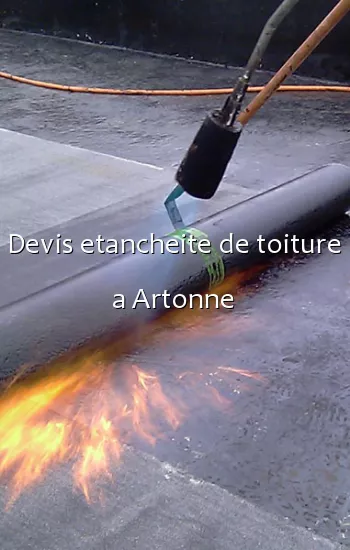 Devis etancheite de toiture a Artonne