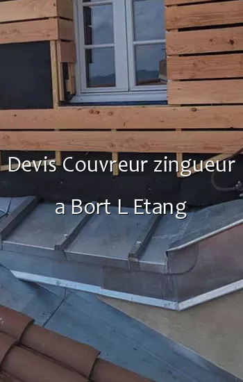 Devis Couvreur zingueur a Bort L Etang