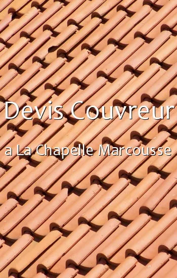 Devis Couvreur a La Chapelle Marcousse