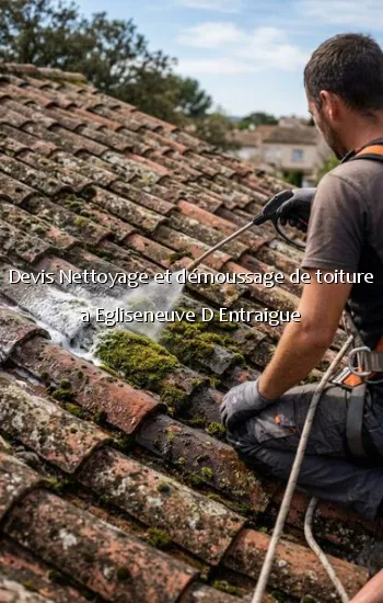 Devis Nettoyage et démoussage de toiture a Egliseneuve D Entraigue