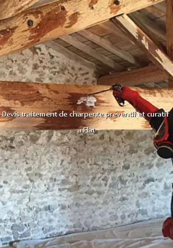 Devis traitement de charpente préventif et curatif  a Flat