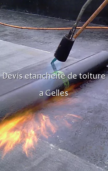Devis etancheite de toiture a Gelles