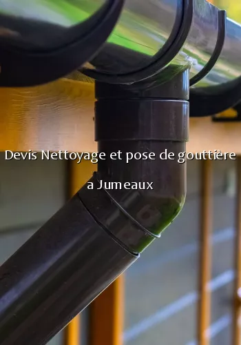 Devis Nettoyage et pose de gouttière a Jumeaux