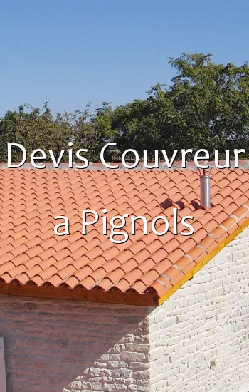 Devis Couvreur a Pignols