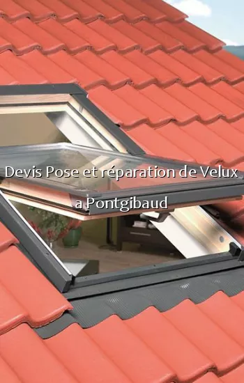 Devis Pose et réparation de Velux a Pontgibaud