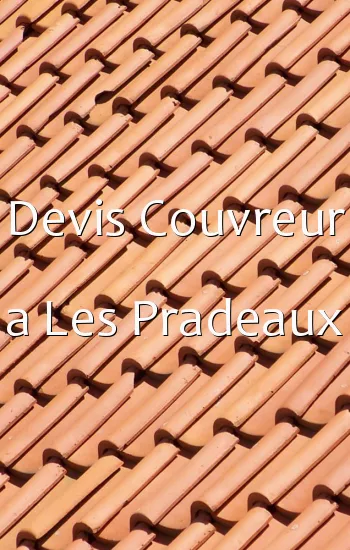 Devis Couvreur a Les Pradeaux