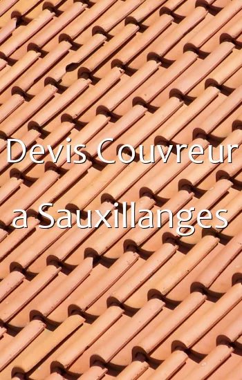 Devis Couvreur a Sauxillanges