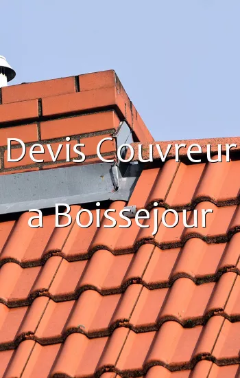 Devis Couvreur a Boissejour